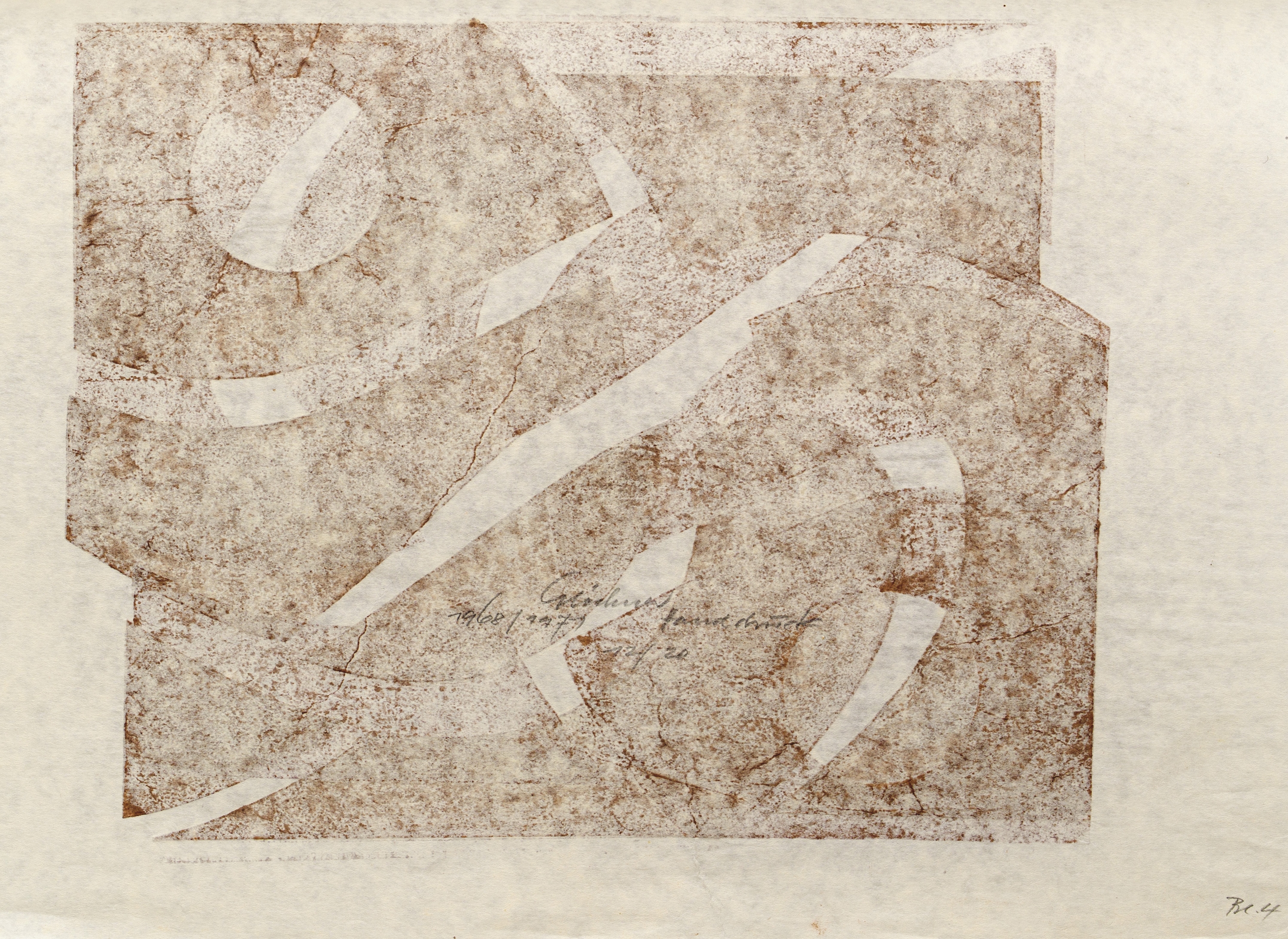 Artwork by Hermann Glöckner, 376   Hermann Glöckner, Made of Relief print