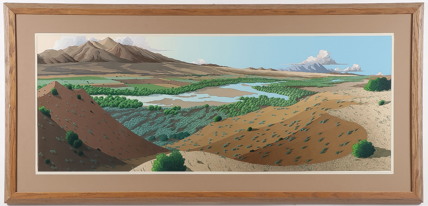 Doug West | TWO SIGNED DOUG WEST SERIGRAPHS (1992) | MutualArt