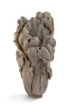 Chinese cabbage in carved stone - Chinese School, 20th Century