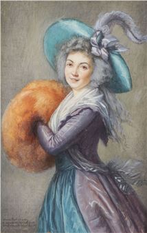 Madame Mole after Vigee LeBrun - Ava Hedvig Gustaiva Lagercrantz