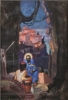 Christ and the Woman at the Well - Erwin Stolz