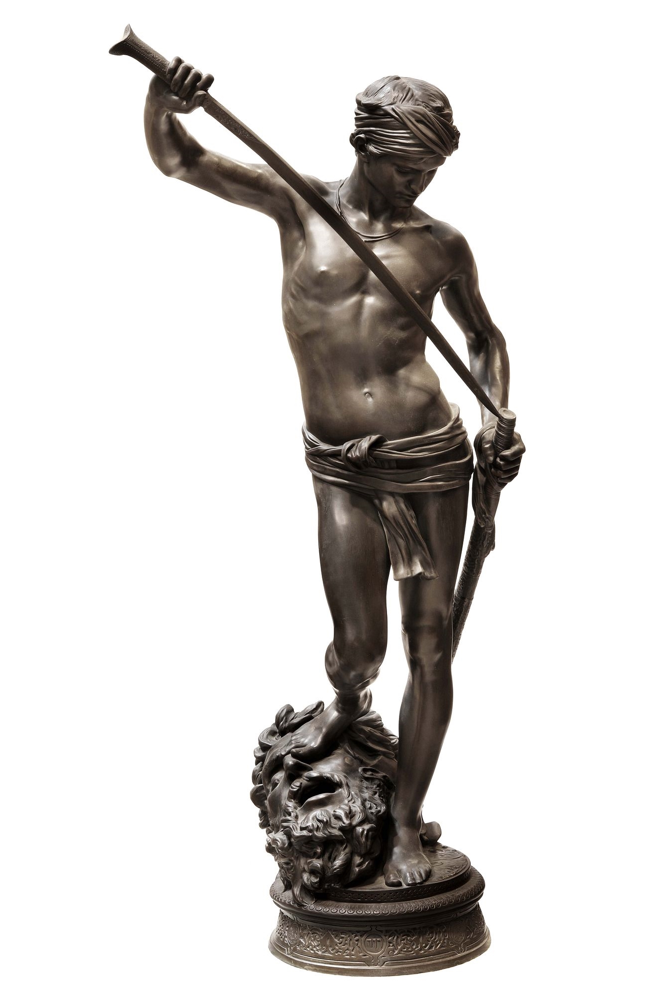 Marius-Jean-Antonin Mercié | David & Goliath (19th Century) | MutualArt