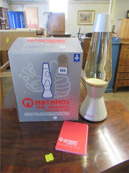 BOXED MATHMOS ASTRO LAVA LAMP - Astro