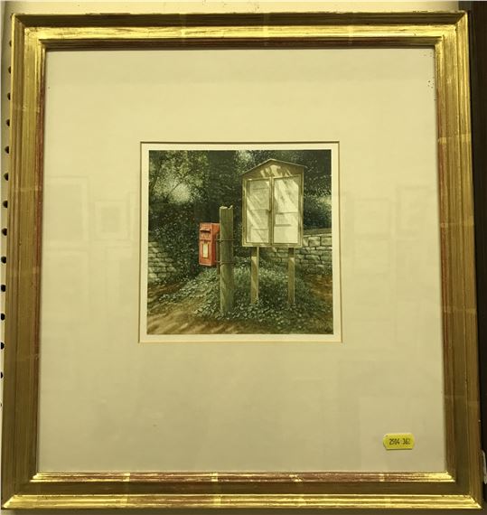 The Village Noticeboard at Pitchcombe by Nigel Ashcroft, 18th Century