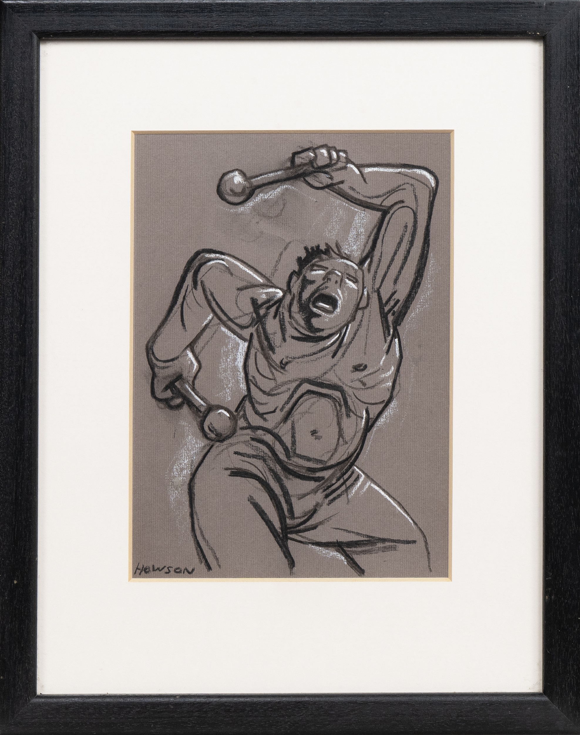 Peter Howson Obe | DRUMMERS II | MutualArt