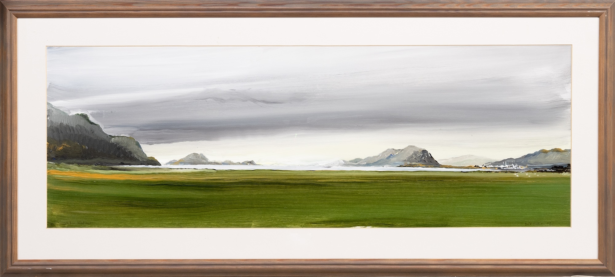 Artwork by David M Graham, CRINAN, Made of oil on board