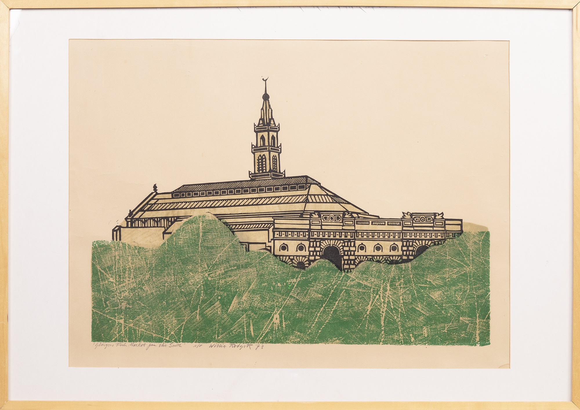 Willie Rodger | GLASGOW FISH MARKET FROM THE SOUTH (73) | MutualArt