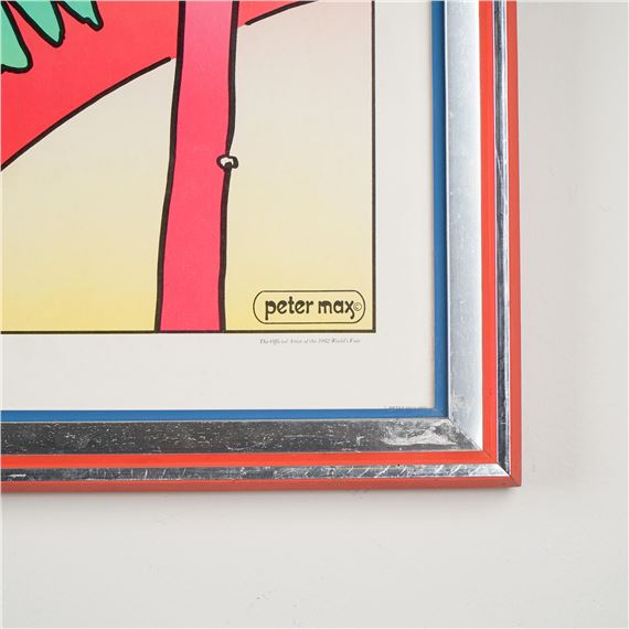 Peter Max | Peter Max Poster, 1982 World's Fair Knoxville TN (1982