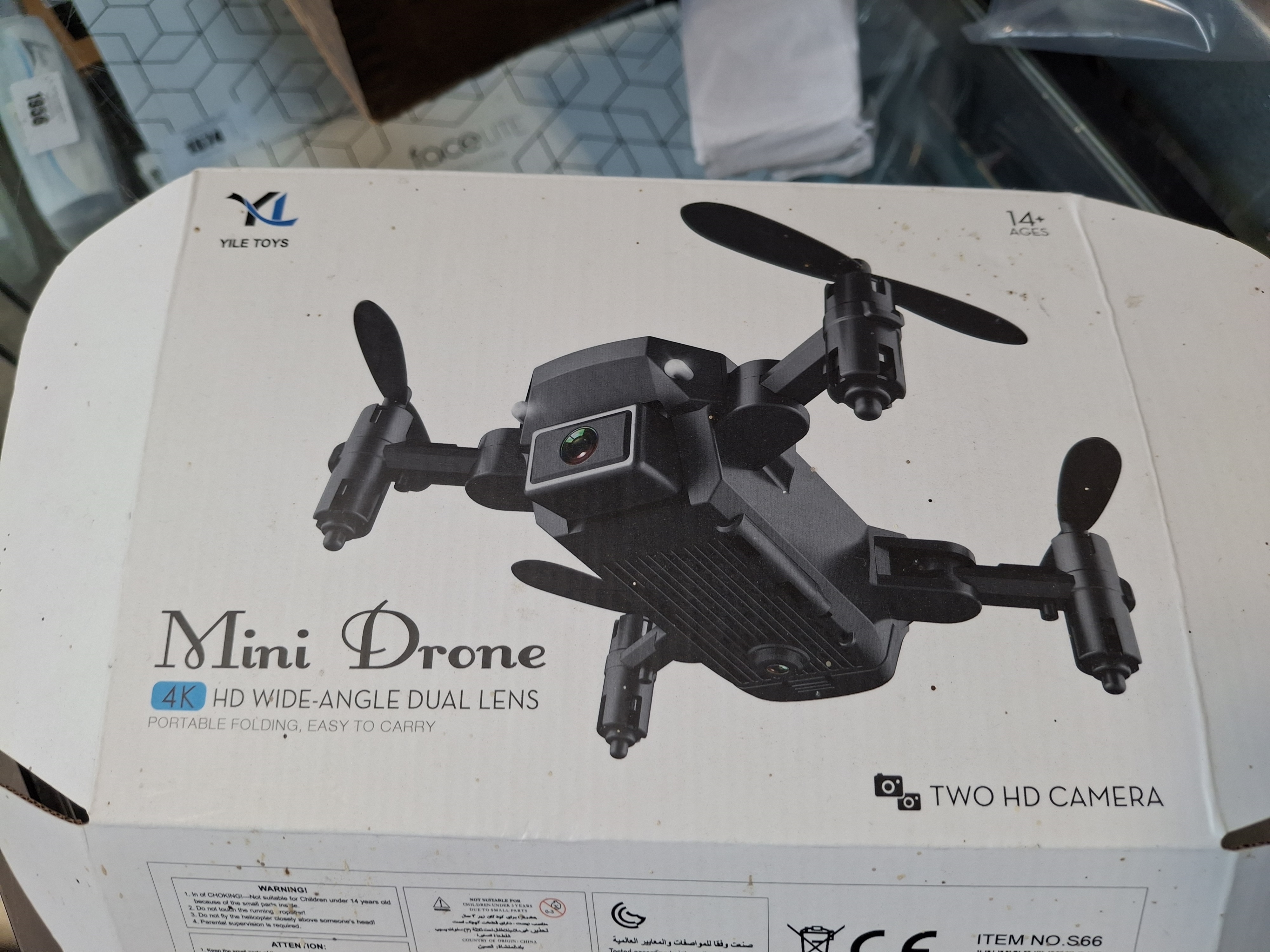 Drone | Yile Toys Mini Drone with 4k wide angle lens | MutualArt