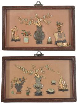 Hundred Antiques - Chinese School, 18th Century