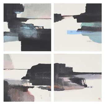 Dance of the Four Seasons (Quadtych) - Raymond Fung