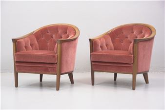 68. BERTIL FRIDHAGEN (1905-1993), fåtöljer, ett par, &quot;Aristokrat&quot;, 1900-tal - Bertil Fridhagen