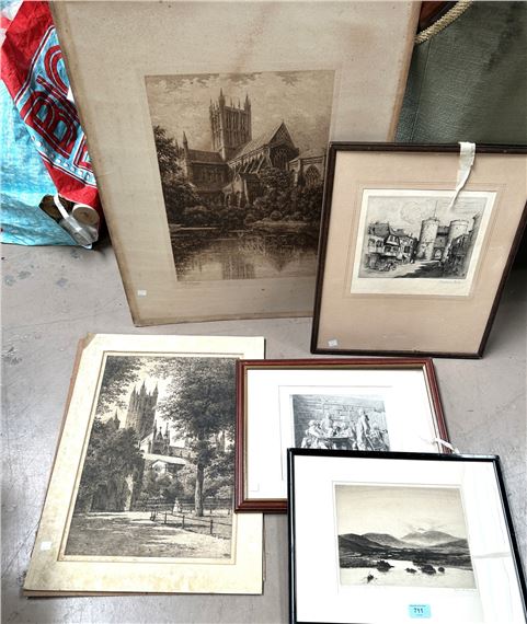 M.GARDNER - etching - Gardner