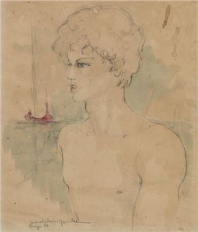 Portrait of a young man - Marcel Charles Gaichet