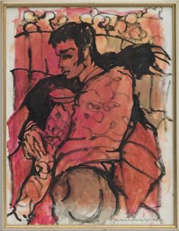 Portrait of a bullfighter - Marcel Charles Gaichet