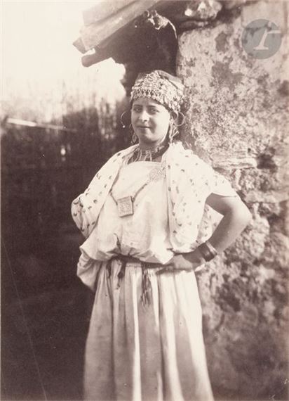 Algiers. Port. Palais du Maréchal. Mustapha Palace. Date palms. Constantine. Biskra Oasis. Bey Palace. Nomads. Tébessa. Hammam Meskhoutine. Philippeville. Tlemcen. Biskra. Bois sacré. Blida. - Felix-Jacques Moulin