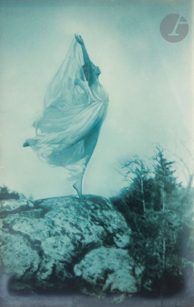 Artwork by H. Richardson Cremer, Female Nudes, Made of Four (4) vintage silver prints, including one in blue