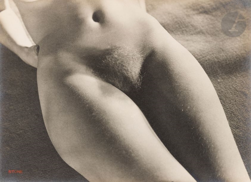 Artwork by Sasha Stone, Nude from the Women series, Made of Vintage silver print