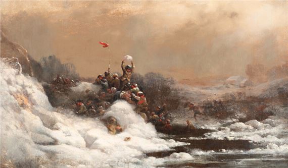 
Storming the Fort, 1873 - Lemuel Maynard Wiles