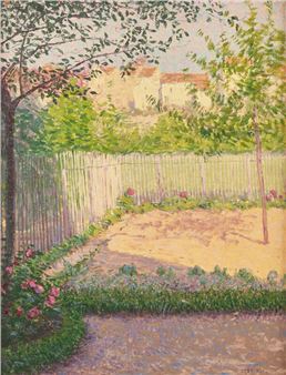 Jardin en Été, c. 1900 - Léon Giran-Max