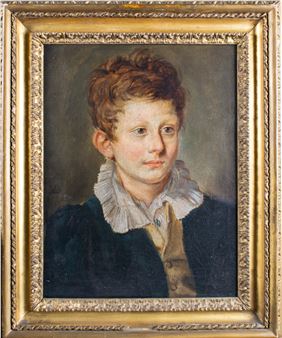 A portrait of a young gentleman - J.g Minasowicz