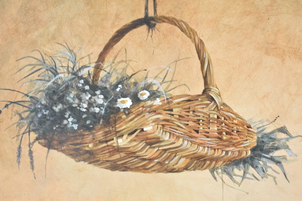 Artwork by Ron Bone, 'Building the Nest', Made of acrylic on board