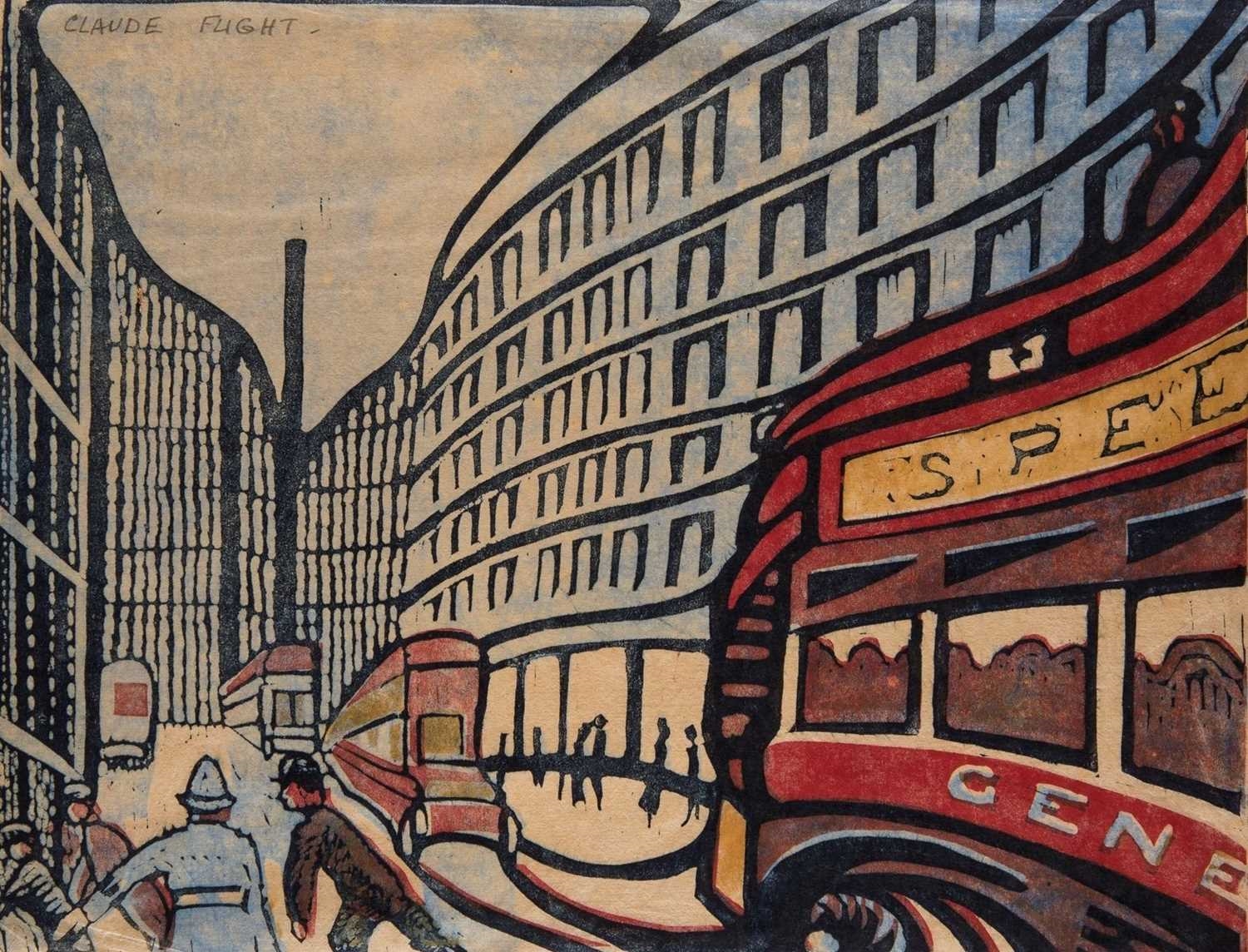 Artwork by Claude Flight, SPEED