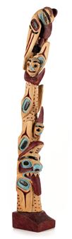 Model Totem Pole - Alfred Wesley