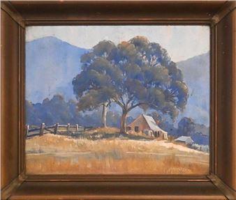 BLUE AND GOLD - MURRINDINDI - Gordon Bowd