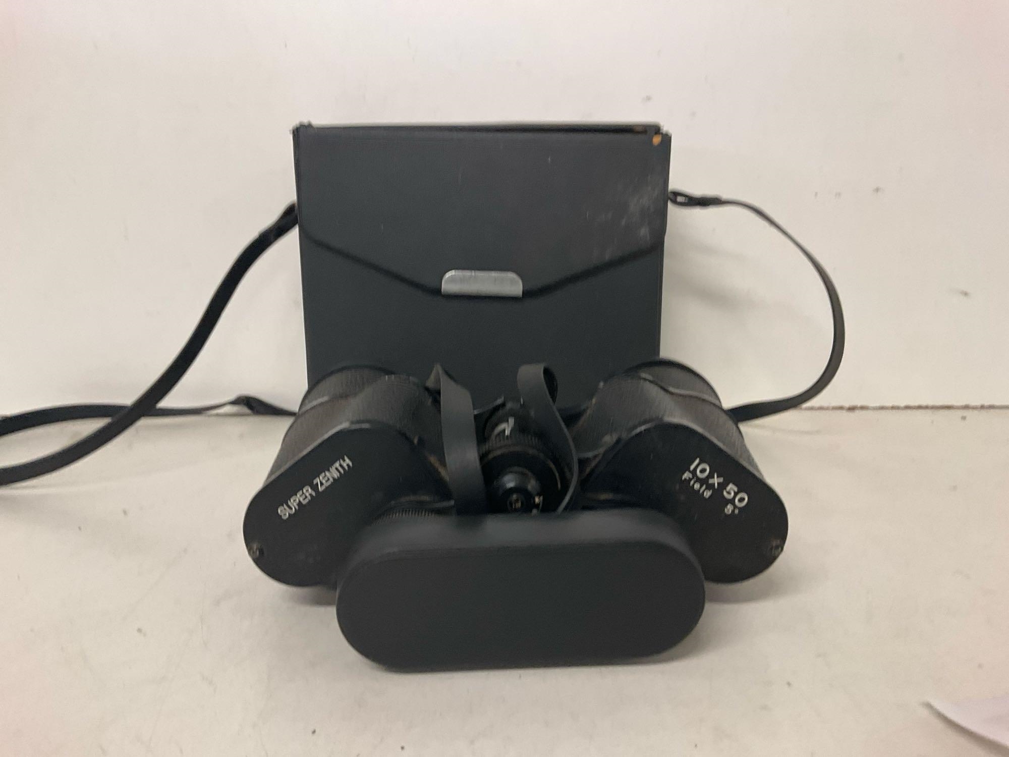 Artwork by Zenith, PAIR OF SUPER ZENITH BINOCULARS