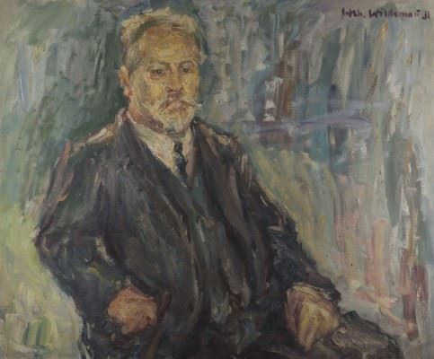 HERRENPORTRAIT (1931 by Heinrich Wildemann, 1904