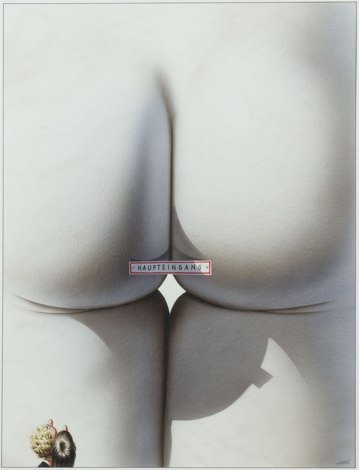 Artwork by Gerhard Haderer, COLLECTION OF 26 CARICATURES FOR THE MAGAZINE 'STERN' (INCLUDING 1 DRAWING), Made of Colour serigraphs, 1 collage, 1 pencil drawing