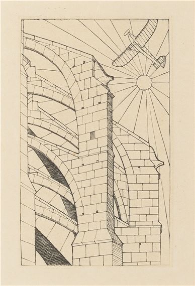 Flying Buttresses, 1926 by Eric Gill, 1926