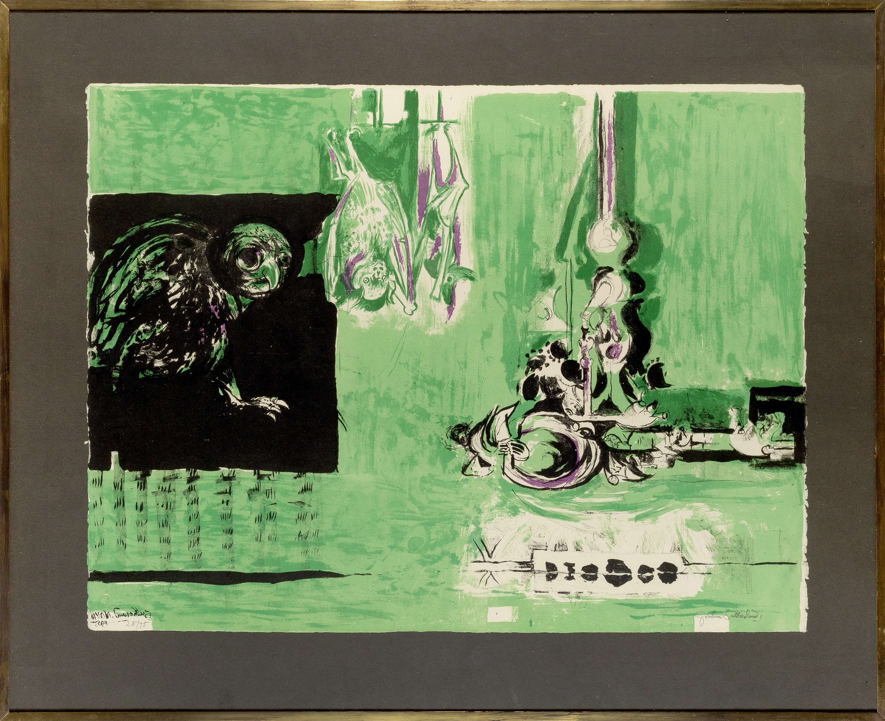 Graham Sutherland | Hanging Forms | MutualArt