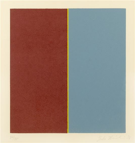 Red and Blue Horizontal - Yuko Shiraishi