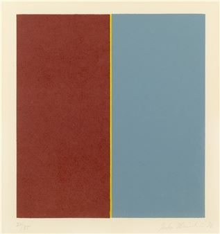 Red and Blue Horizontal - Yuko Shiraishi