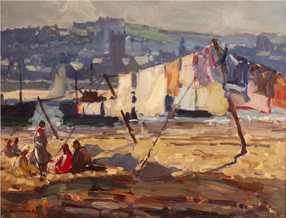 St Ives, circa 1930s by Leonard Richmond, circa 1930s