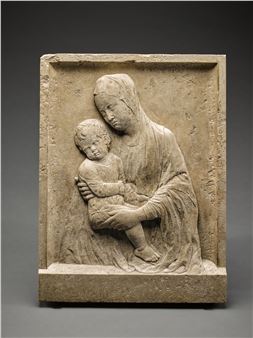Relief with the Virgin and Child - Antonio Rizzo