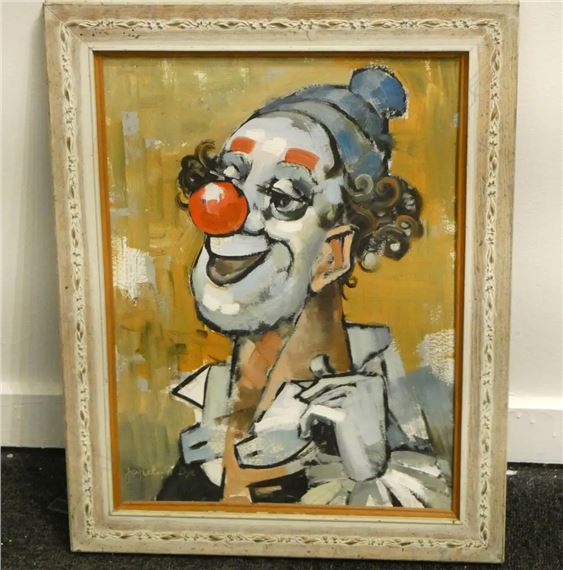 LAUGHING CLOWN by Jocelyn Dye