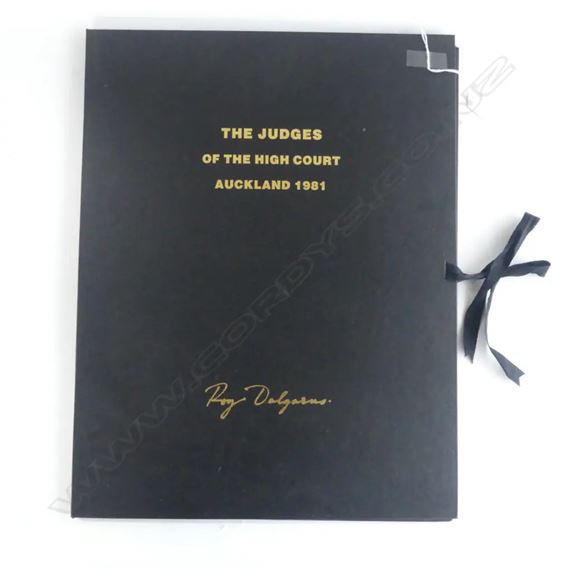 THE JUDGES OF THE AUCKLAND HIGH COURT 1981 - Roy Dalgarno