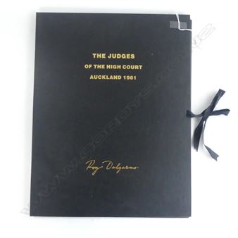 THE JUDGES OF THE AUCKLAND HIGH COURT 1981 - Roy Dalgarno