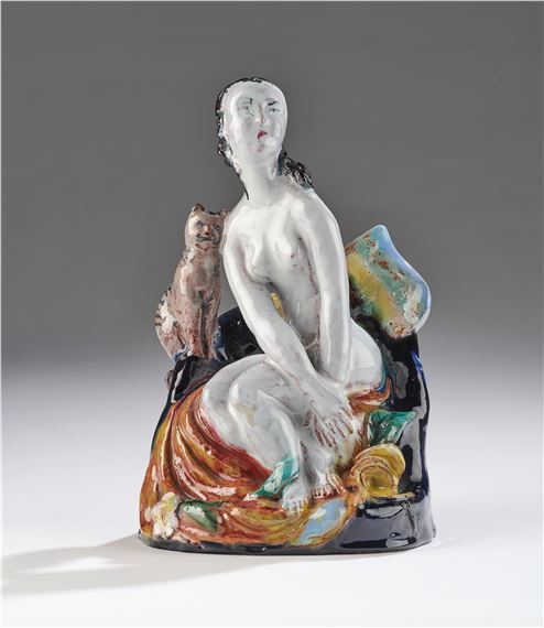 Girl with Cat by Susi Singer, 1923-27