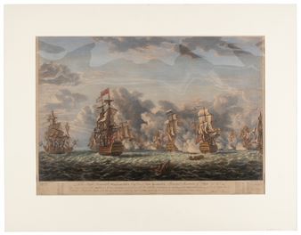 Battle off Lagos] To the Right Honourable William Pitt. Esq - Richard Paton