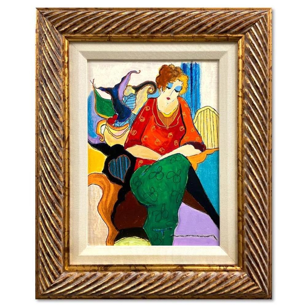 Itzchak Tarkay | Waiting | MutualArt
