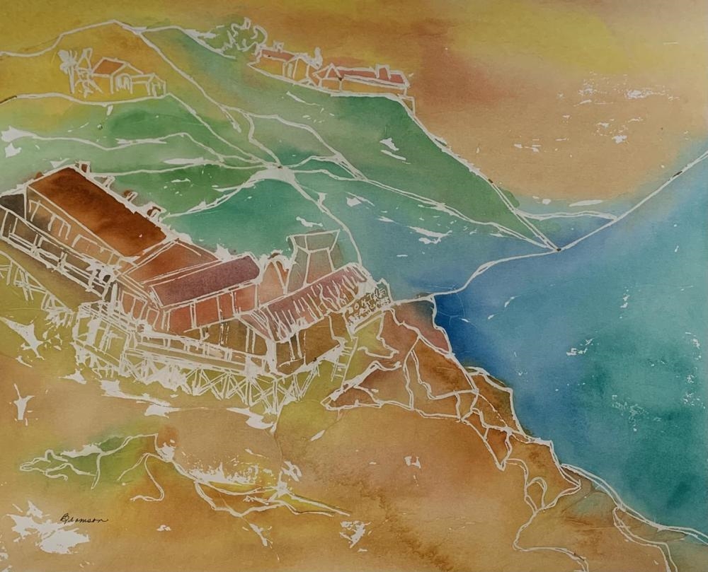 Bramson | Bramson- Original watercolor on paper | MutualArt