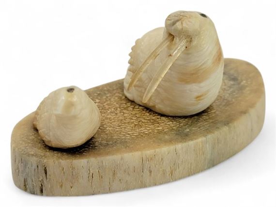 Cow & Pup - Robert Apatiki