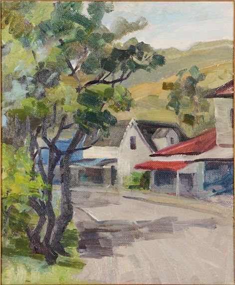 untitled (Road and Buildings) - Anna Robinson