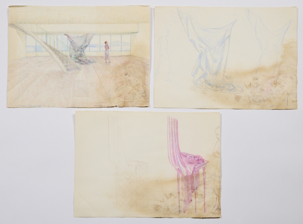 Terry Stringer | Proposed Sketches for Fay, Richwhite (1988) | MutualArt
