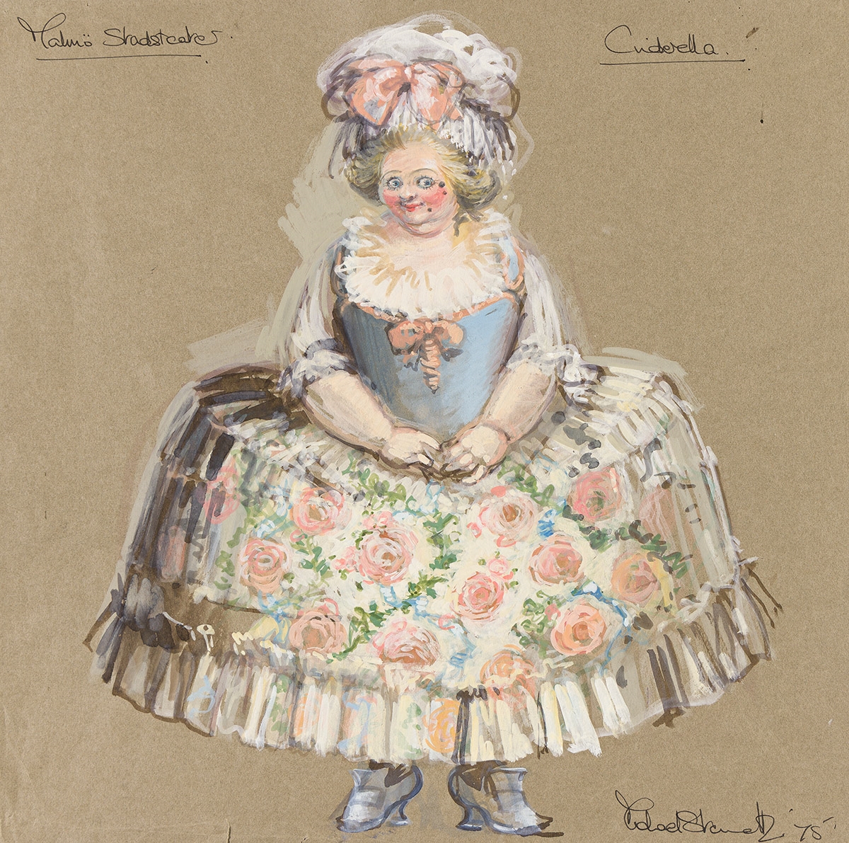 Michael Stennett | 6 costume designs and 1 set design for Cinderella ...