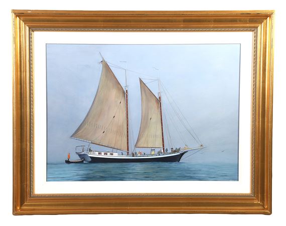 Schooner Mercantile, Captain Williamson - Bertil Whyman